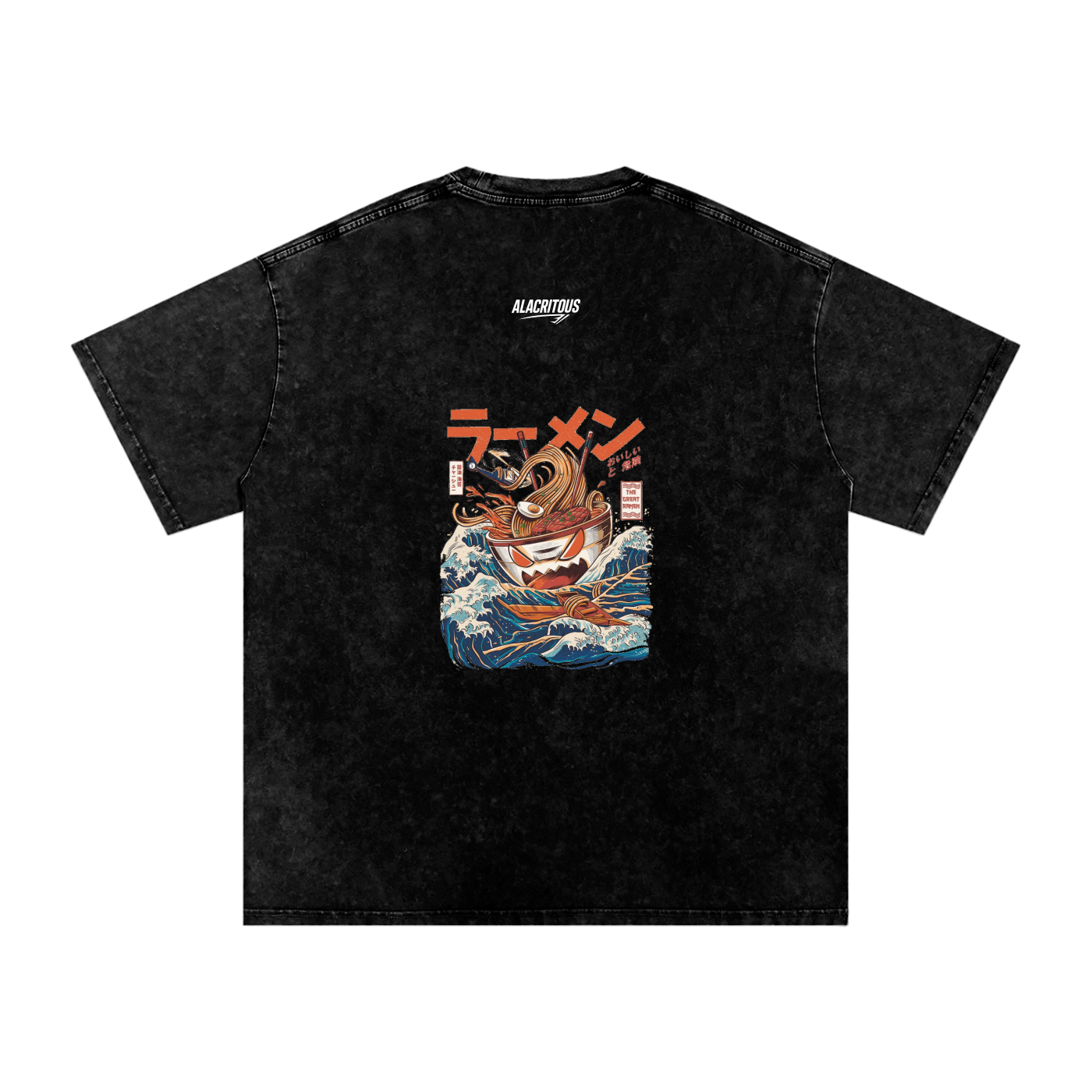 'The Great Ramen' Vintage Oversized T-shirt
