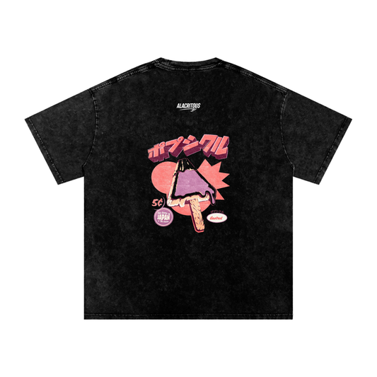 'Ice Cream' Vintage Oversized T-shirt