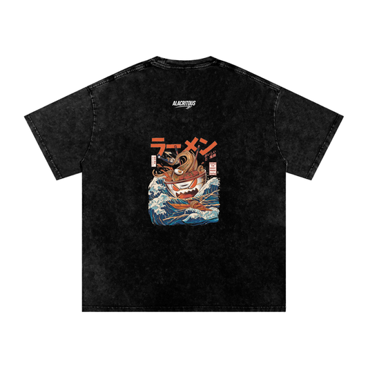 'The Great Ramen' Vintage Oversized T-shirt